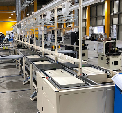 環(huán)形倍速鏈裝配線